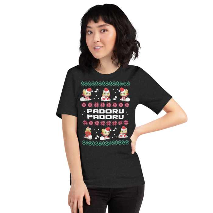 Playera Padoru Padoru - Diseño navideño estilo suéter - Imagen 6