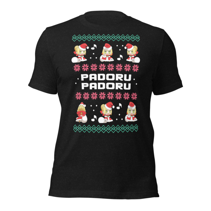 Playera Padoru Padoru - Diseño navideño estilo suéter - Imagen 7