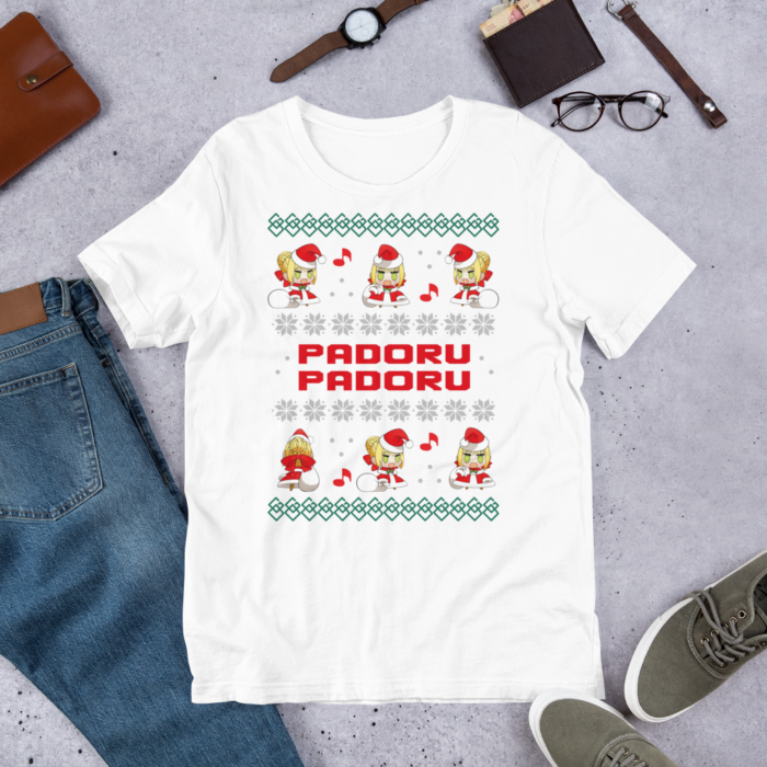 Playera Padoru Padoru - Diseño navideño estilo suéter